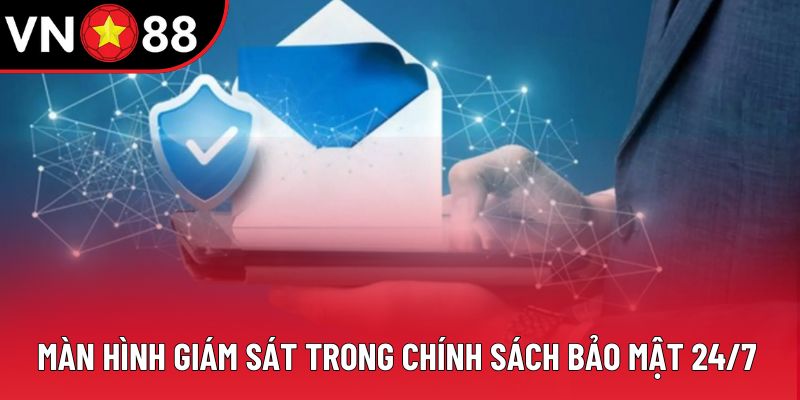 Màn hình giám sát trong chính sách bảo mật 24/7 Màn hình giám sát trong chính sách bảo mật 24/7